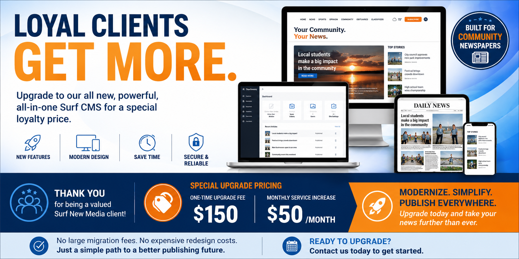 Surf New Media Client Loyalty Program