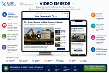 Surf CMS videos