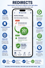 automatic url redirects from surf new media