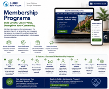 surf new media newspaper membership programs